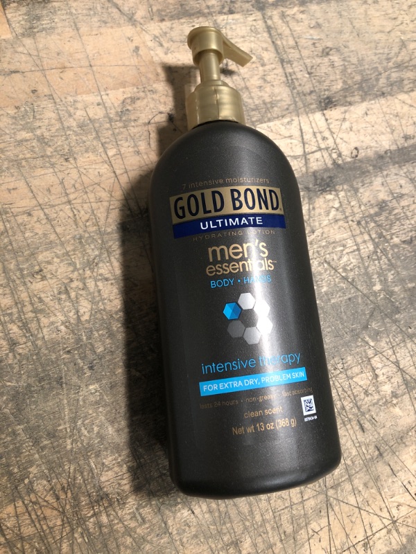Photo 2 of 
Roll over image to zoom in
Gold Bond Ultimate Men's Essentials Intensive Therapy Hydrating Lotion 