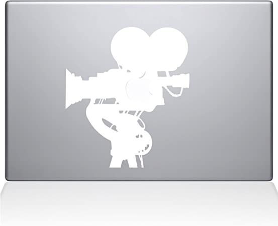 Photo 1 of The Decal Guru 0063-MAC-15P-W Film Camera Vinyl Sticker, 15" Macbook Pro (2015 & older), White