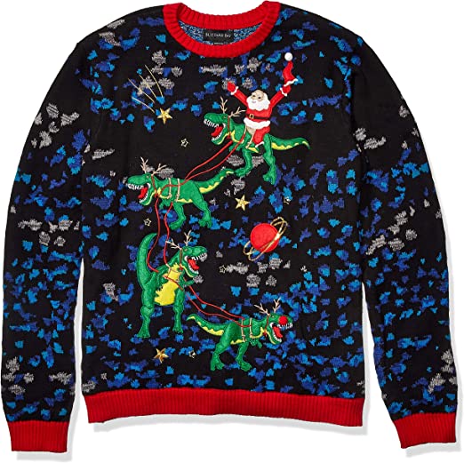 Photo 1 of 2--Blizzard Bay Men's Ugly Christmas Sweater Light Up Size M
