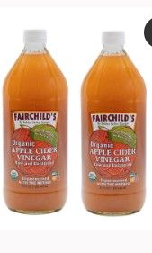 Photo 1 of ***non-refundable**
best by 5/31/24
2 Fairchild's Organic Apple Cider Vinegar 2-Pack of 32 Oz Bottles
