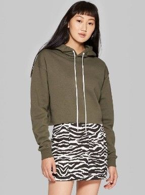 Photo 1 of 3pcks of Women's Cropped Hoodie - Wild Fable™ // Size Small

