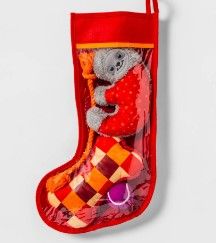 Photo 1 of Boots & Barkley Dog Toy Stocking - Red Box of 12 