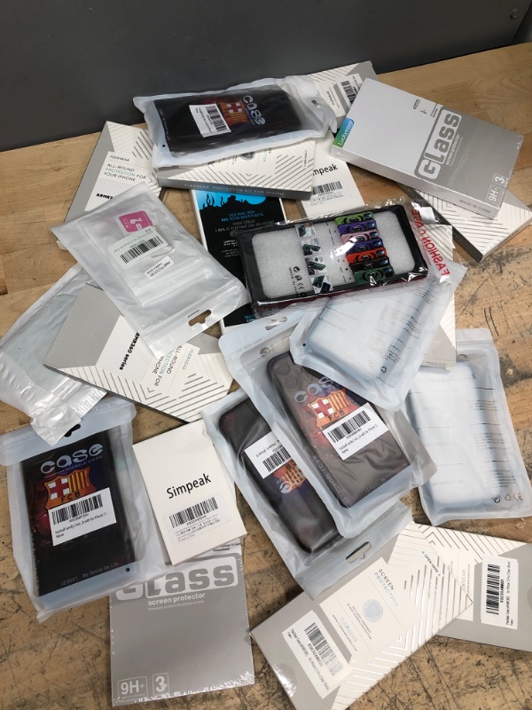 Photo 1 of **** BUNDLE BAG OF IPHONE CASES*** SOLD AS IS*** NO RETURNS*** NO REFUNDS***

