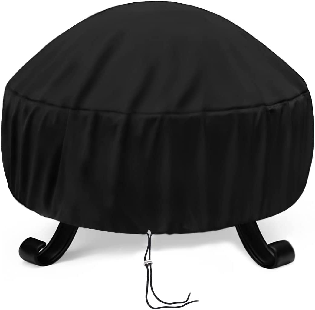 Photo 1 of 2- LDPF Outdoors Fire Pit Covers,420D Heavy Duty Round Fire Fits Covers,Water Proof