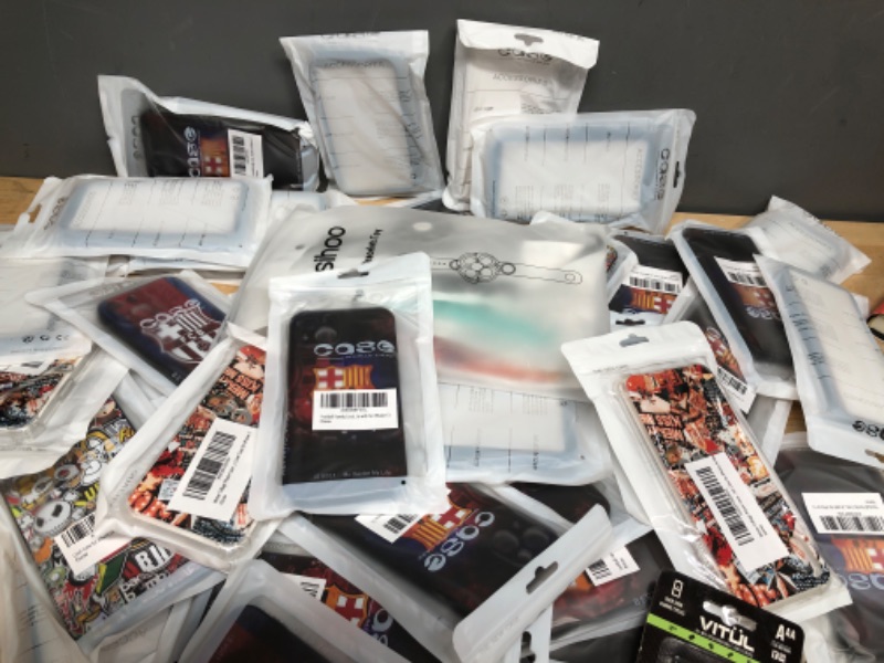 Photo 1 of **** BUNDLE BAG OF IPHONE CASES, APPLE WATCH CASE, MORE*** SOLD AS IS*** NO RETURNS*** NO REFUNDS***
