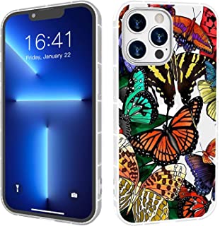 Photo 1 of 2 Compatible iPhone 13 Pro Case,Clear with Nice for Girls Women,Shockproof Slim Fit TPU Cover Protective Phone Case for Apple iPhone 13 Pro (Butterfly #)
