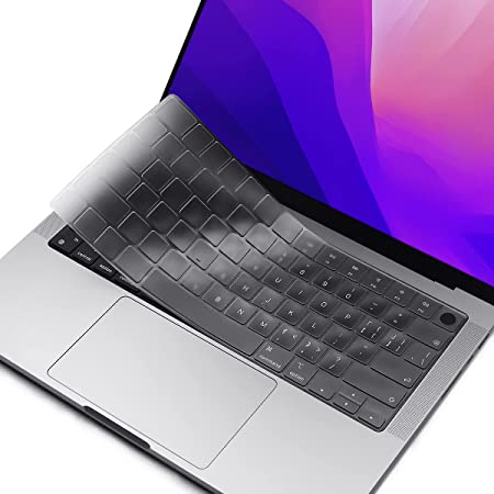 Photo 1 of Hard Shell Cases with Keyboard Cover, Screen Protector - Crystal ClearMacBook Pro 14 inch Case 2021 2022 Release A2442 M1 Pro 