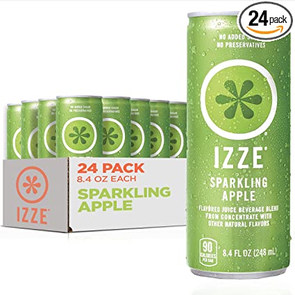 Photo 1 of *EXPIRES Dec 2022 - NONREFUNDABLE*
Izze Sparkling Juice, Apple, Multi, 8.4 Fl Oz (Pack of 24)
