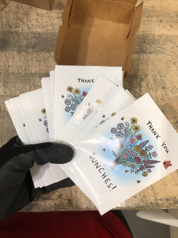 Photo 2 of American Meadows Wildflower Seed Packets "Thank You Bunches" Party Favors (Pack of 20) - Express Gratitude with a Wildflower Seed Mix, Great Addition or Alternative to Thank You Cards
