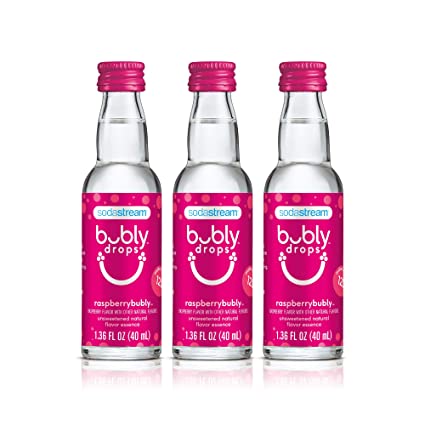 Photo 1 of *EXPIRES July 2022 - NONREFUNDABLE*
SodaStream bubly Drops, Raspberry, 1.36oz (Pack of 3)
