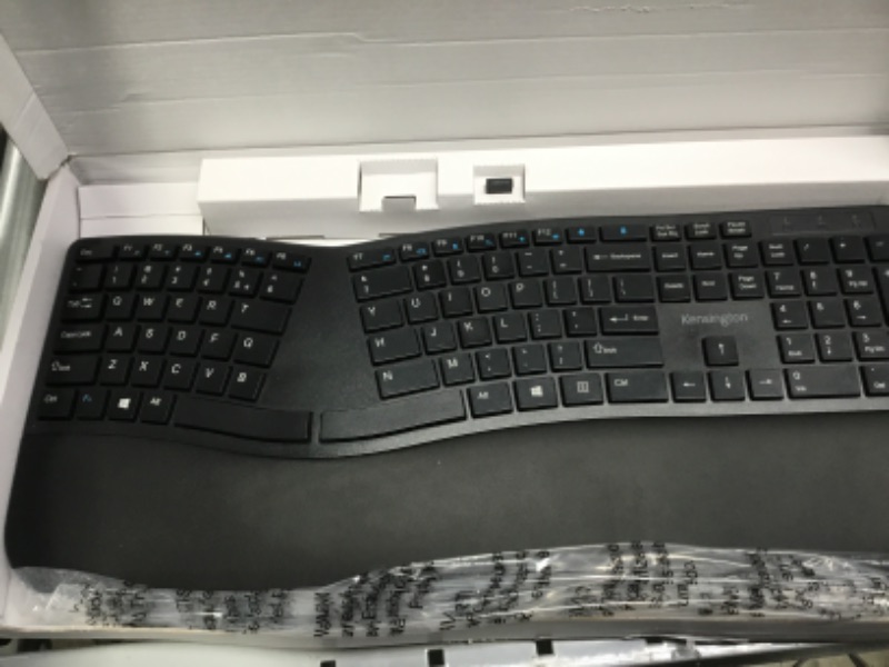 Photo 2 of Kensington Pro Fit Ergonomic Wireless Keyboard - Black (K75401US)