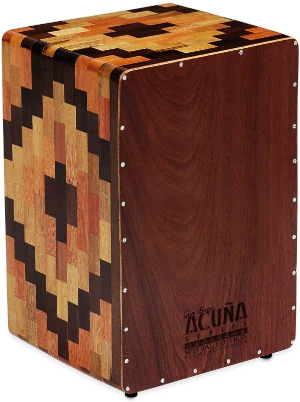 Photo 1 of *2 CORNERS HAVE DAMAGE, SEE PHOTO*
Gon Bops Alex Acuna Special Edition Cajon with Gig Bag
