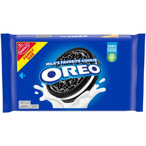 Photo 1 of **NON-REFUNDABLE** EXP 05/21/22 OREO Chocolate Sandwich Cookies, Family Size, 19.1 oz 2 PACK 
