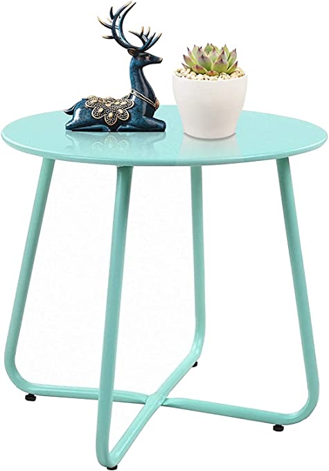 Photo 1 of (MISSING HARDWARE) SUNYPLAY Patio Side Table Outdoor, 17.7"D x 17.7"W x 17.7"H
