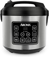 Photo 1 of (CRACKED INSERT) Aroma Housewares 20 Cup Cooked (10 cup uncooked) Digital Rice Cooker