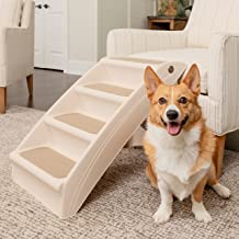 Photo 1 of (MISSING SOFT PAD) PetSafe CozyUp Folding Dog Stairs- Large, Tan