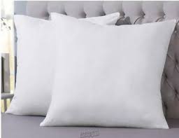 Photo 1 of 2 pack white pillows 27" x 27" (WITHOUT COVERS)