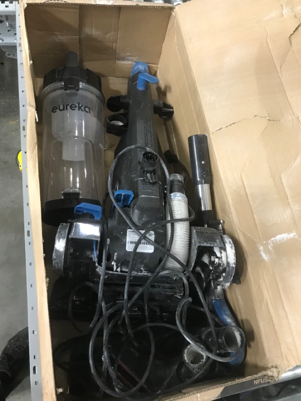 Photo 3 of (PARTS ONLY; VERY DUSTY/DIRTY) Eureka Lightweight Powerful Upright Vacuum Cleaner for Carpet and Hard Floor, PowerSpeed, New Model