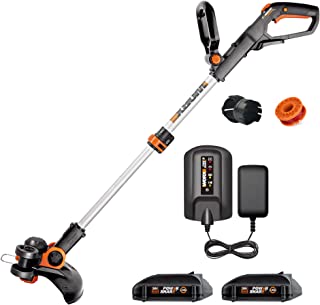 Photo 1 of (MISSING ONE BATTERY; LOOSE BOTTOM) Worx WG163 GT 3.0 20V PowerShare 12" Cordless String Trimmer & Edger (Battery & Charger Included)