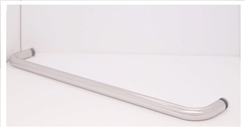 Photo 1 of 24" Chrome Towel Bar Pull Handle Frameless Shower Glass Door for tempered glass doors
