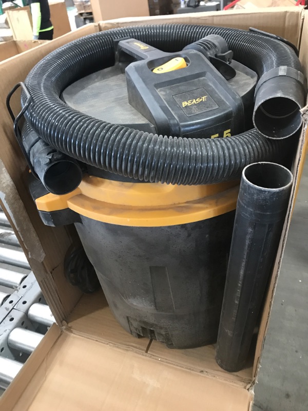 Photo 2 of ***PARTS ONLY*** Vacmaster Professional - Professional Wet/Dry Vac, 12 Gallon, Beast Series, 5.5 HP 2-1/2" Hose (VJH1211PF0201) , Black
