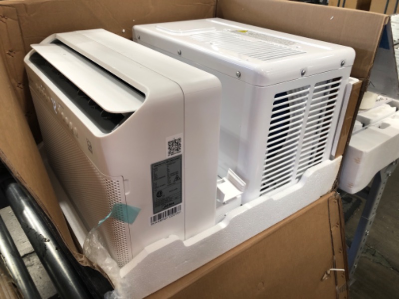 Photo 2 of Midea 8,000 BTU U-Shaped Smart Inverter Window Air Conditioner–Cools up to 350 Sq. Ft., Ultra Quiet with Open Window Flexibility, Works with Alexa/Google Assistant, 35% Energy Savings, Remote Control
