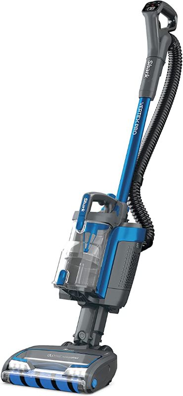 Photo 1 of Shark ICZ362H Vertex Pro Powered Lift-Away Cordless Vacuum with IQ Display, DuoClean PowerFins, Includes Crevice Tool, Pet Multi-Tool & Anti-Allergen Dusting Brush, 60min Runtime, Electric Blue
