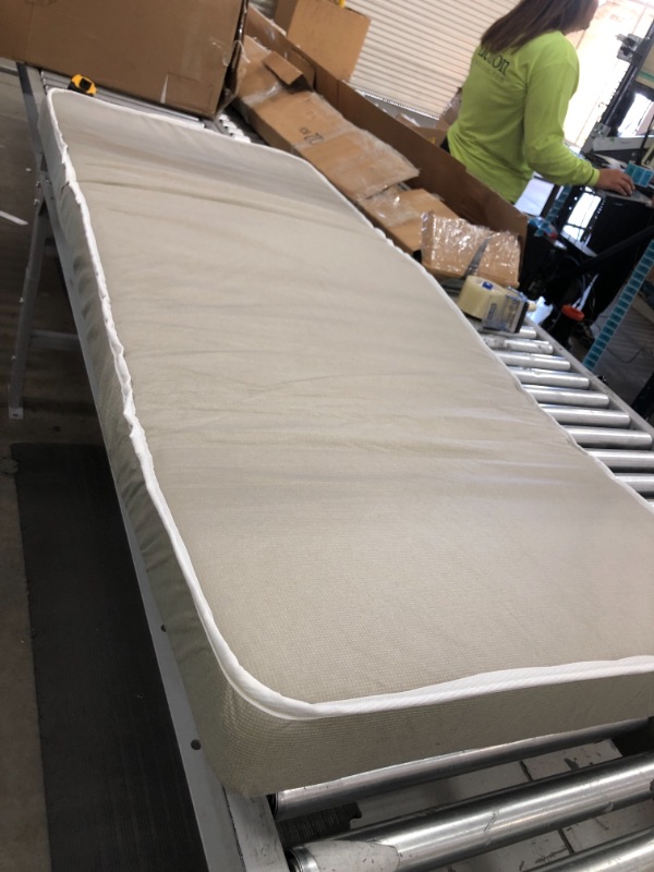 Photo 3 of  Bedding 4 inch Foam Mattress with Durable Fabric Cover 30x74 inch for RV, Cot, Folding Bed & Daybed