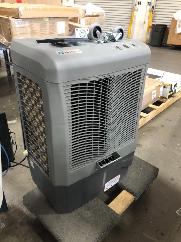 Photo 1 of Hessaire MC37M Evaporative Cooler, 3,100 CFM, Gray
