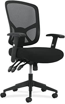 Photo 1 of Sadie Customizable Ergonomic High-Back Mesh Task Chair with Arms and Lumbar Support - Ergonomic Computer/Office Chair (HVST121)
