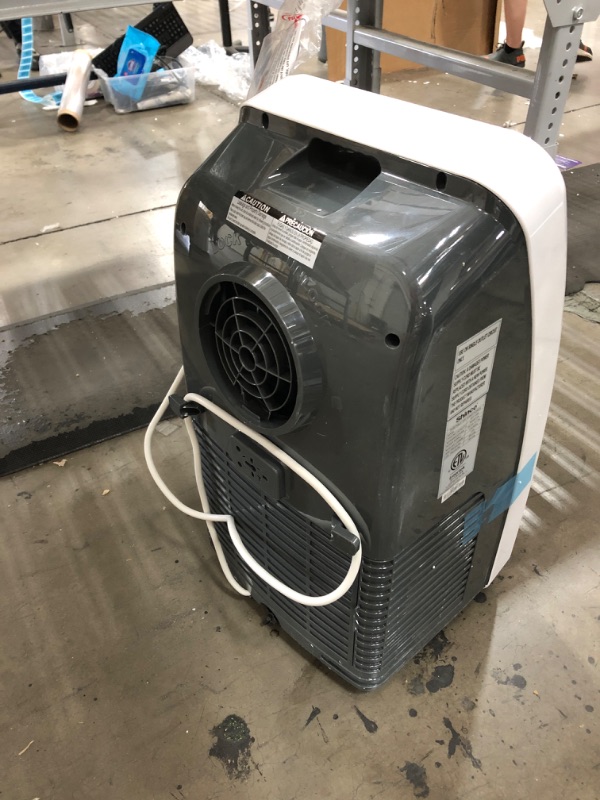 Photo 4 of Shinco 10,000 BTU Portable Air Conditioners with Built-in Dehumidifier Function, Fan Mode, Quiet AC Unit Cools Rooms to 300 sq.ft, LED Display, Remote Control, Complete Window Mount Exhaust Kit
