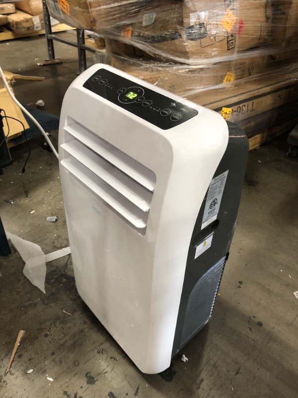 Photo 1 of SereneLife SLPAC10 - Portable Air Conditioner - Compact Home A/C Cooling Unit with Built-in Dehumidifier & Fan Modes, Includes Window Mount Kit (10,000 BTU)
