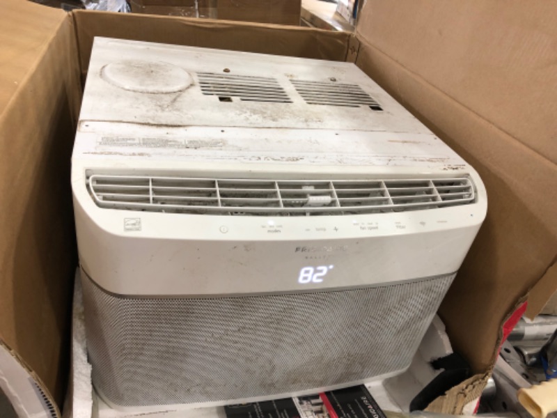 Photo 4 of FRIGIDAIRE 12,000 BTU Cool Connect Smart Window Air Conditioner with Wi-Fi Control in White
