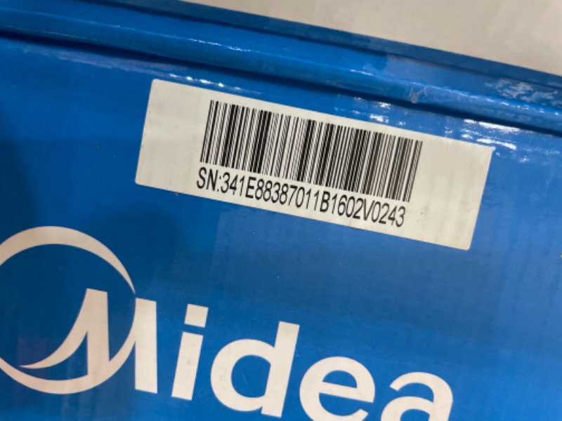 Photo 1 of Midea 8,000 BTU U-Shaped Smart Inverter Window Air Conditioner–Cools up to 350 Sq. Ft., Ultra Quiet with Open Window Flexibility, Works with Alexa/Google Assistant, 35% Energy Savings, Remote Control

