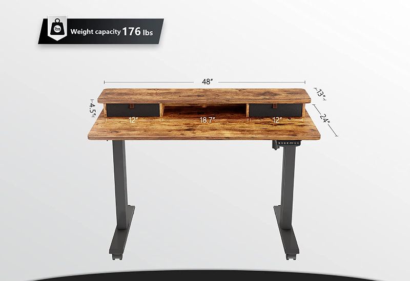 Photo 1 of FEZIBO Height Adjustable Electric Standing desk 