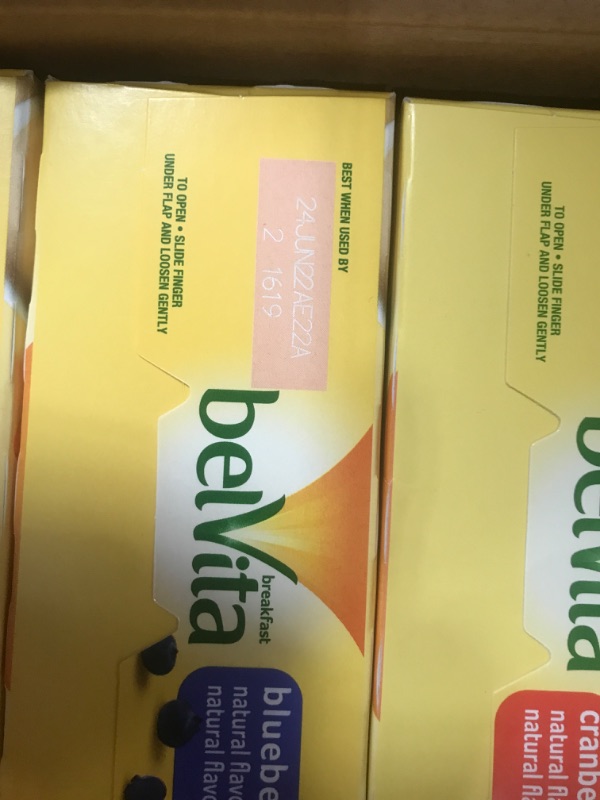 Photo 2 of **Non refundable** 2 cases New belVita Breakfast Biscuits Variety Pack, 4 Flavors, 30 Packs (6 Boxes)
