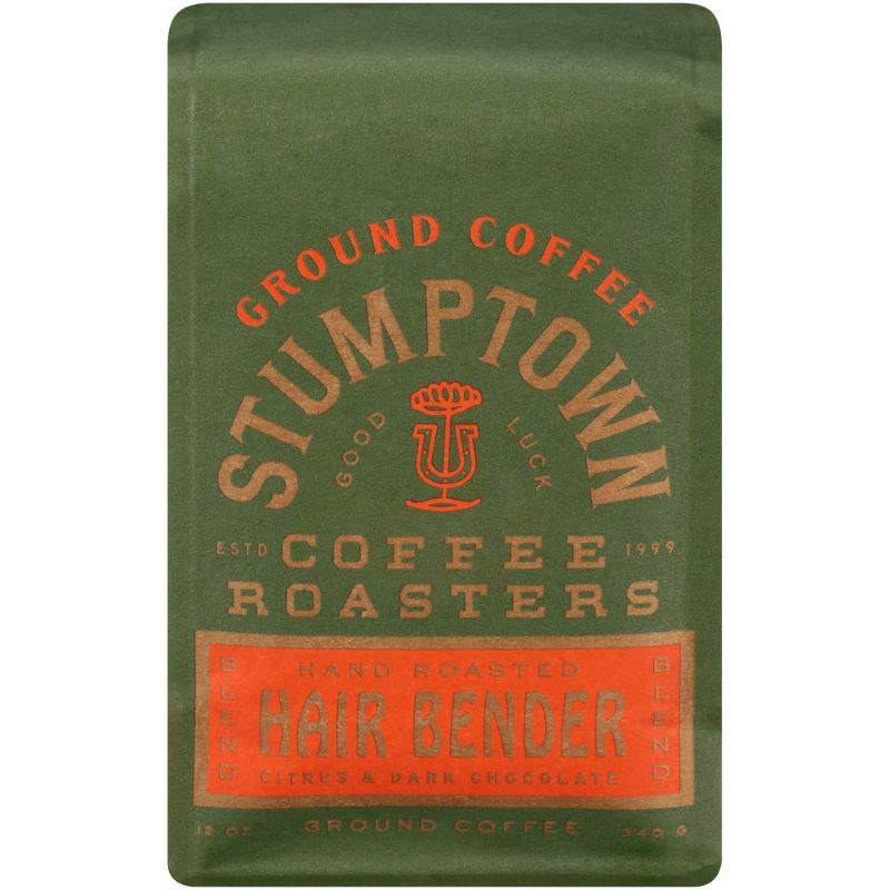 Photo 1 of ***NON-REFUNDABLE**
BEST BY 6/7/22
Stumptown Coffee Roasters, Medium Roast Ground Coffee - Hair Bender 12 Ounce Bag, Flavor Notes of Citrus and Dark Chocolate
