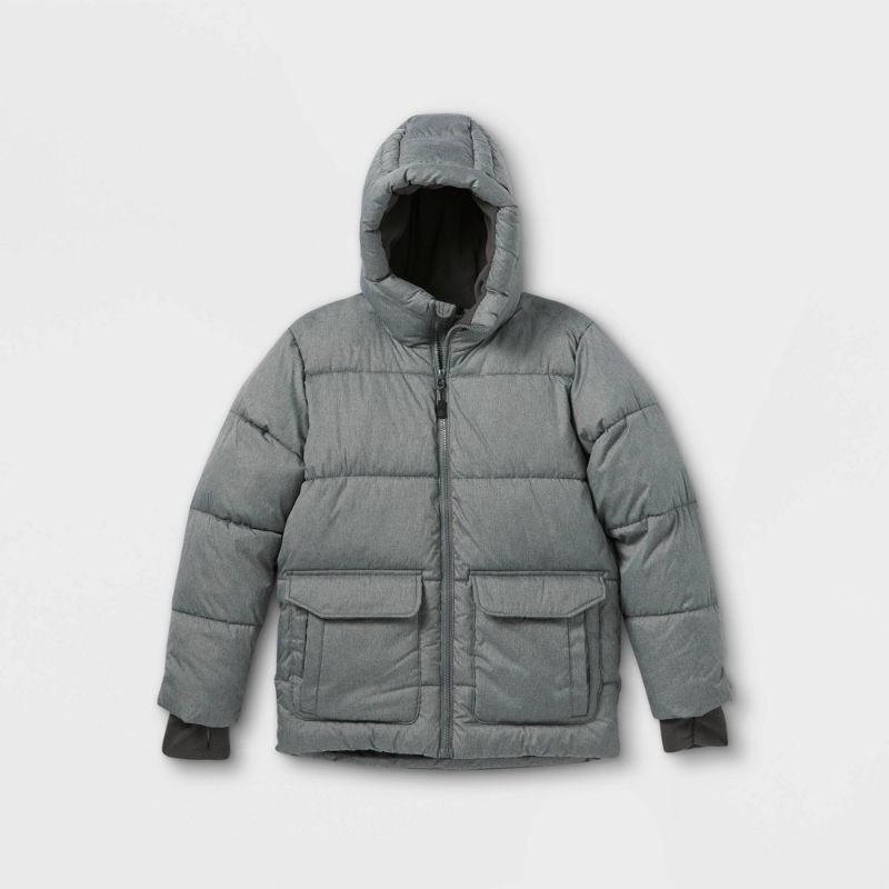 Photo 1 of Boys' Short Puffer Jacket - All in Motio SIZE XL, CASE OF 6.
