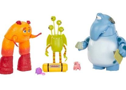 Photo 1 of 3PCKS OF Disney Monsters at Work Meet the MIFT Team Figures Pack (Target Exclusive)

