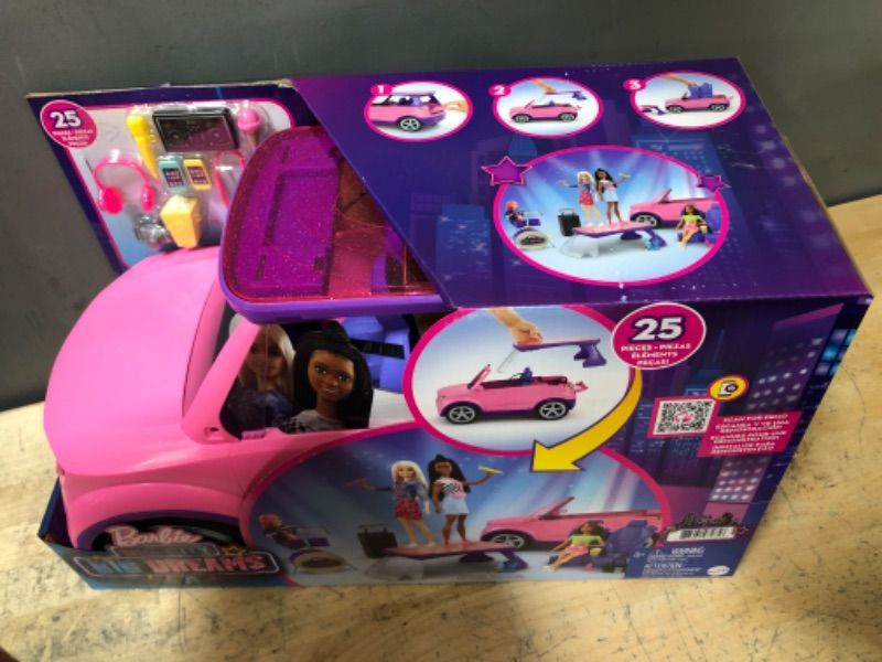 Photo 2 of Barbie: Big City, Big Dreams Transforming Vehicle Playset