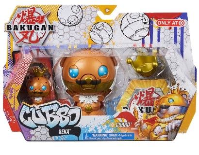 Photo 1 of Bakugan Cubbo Deka Pack (Box of 4)