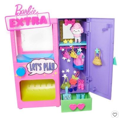 Photo 1 of 2PCKS OF Barbie Extra Surprise Fashion Closet Playset

