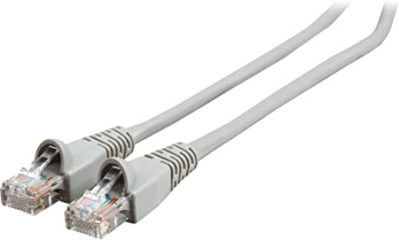 Photo 1 of Rosewill 5" Cat 5E Gray 24AWG, Copper 350MHZ UTP Ethernet Patch Cord RJ45 Cable UL Listed (RCAT5E-5GY) 4 PACK 
