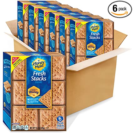 Photo 1 of *EXPIRES June 2022 - NONREFUNDABLE*
Honey Maid Fresh Stacks Graham Crackers, Flavour, 73.2 Ounce , 6 Count (Pack of 6)
