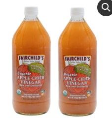 Photo 1 of 2 Pack Fairchild's Organic Apple Cider Vinegar 32oz
Best Use By 04/2024