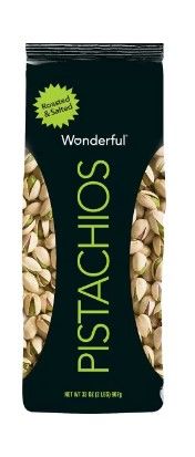 Photo 1 of  **NON-REFUNDABLE**EXP 1/14/23 Wonderful Pistachios, Roasted and Salted, 32 Ounce Bag 3 PACK 
