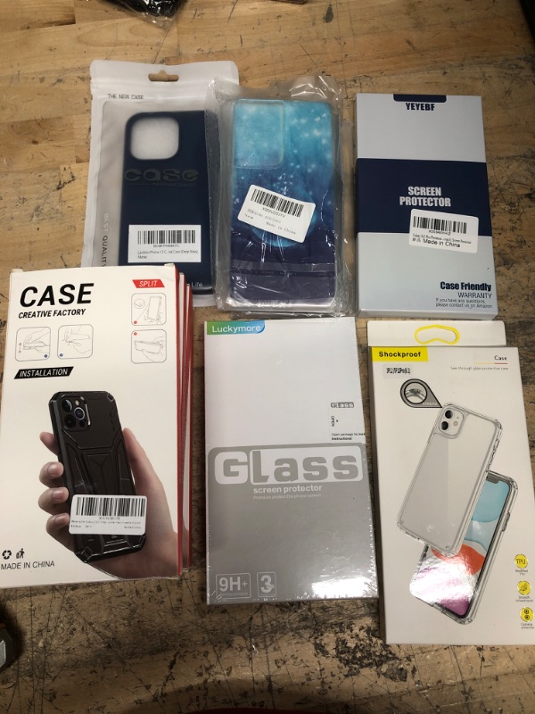 Photo 1 of **BUNDLE OF PHONE CASES-GALAXY S22/LG5/IPHONES 