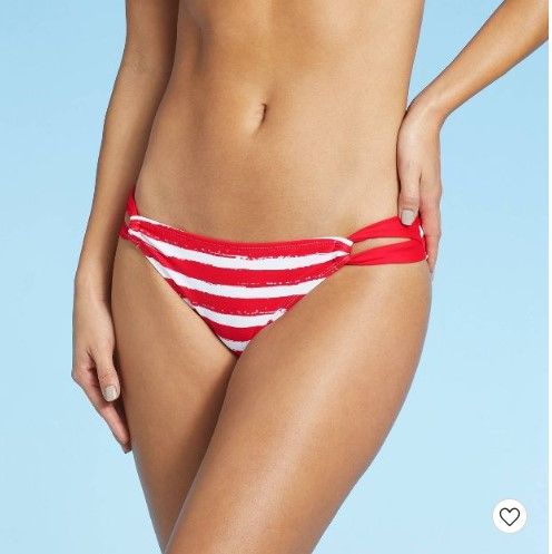 Photo 1 of Juniors' Underwire Bikini Top&bottom - Xhilaration™ Blue/White Star Print size XL
