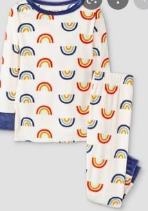 Photo 1 of 12pcks of Toddler Rainbow Tight Fit Pajama set // size 4T