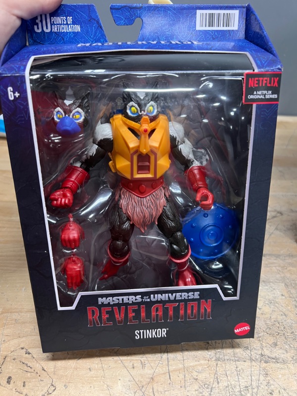 Photo 1 of 4pcks of Masters of the Universe Masterverse Stinkor Action Figure Set, 5 Pieces
